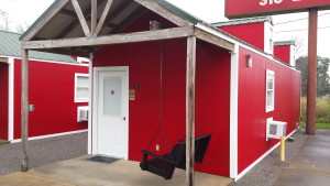 cabin 11 close front